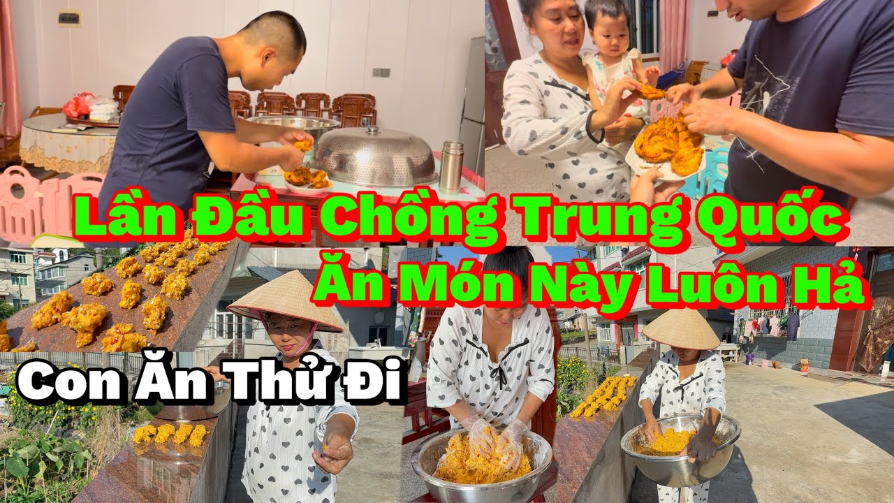 140🇨🇳🇻🇳Hôm Nay Con Làm Món Này Cho Gia Đình Chồng Trung Quốc Ăn , Mẹ Chồng Con Hấp Rất Nhiều Bí Rợ 