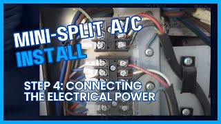 How To Connect the Power Cables to Your Mini-Split How To Change Mini Split Communication Cables Perfect Aire Mini Split