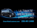The ultimate sprinter limo  by clean ride customs