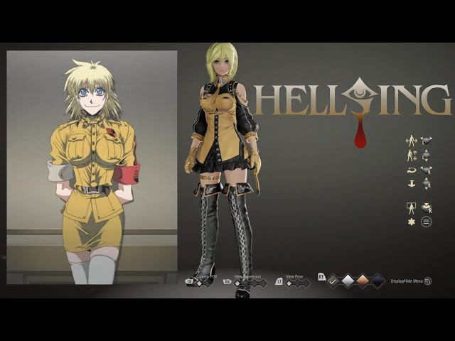 Character: Seras Victoria (Police, Hellsing, Casual) : r/codevein