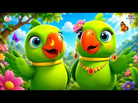 Main Tota Hare Rang Ka | मैं तोता मैं तोता | Popular Hindi Rhymes For Kids | Anaya Rhymes