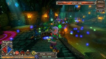 Dungeon Defenders: (Level 1) Deeper Well Playthrough/Commentary