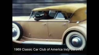 1969 Classic Car Club of America Caravan Indy 500 Track