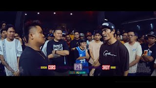 FlipTop - 3rdy vs Cors | Won Minutes Mindanao