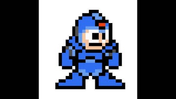 8Bit MegamanX intro stage