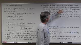 8 6  Linear Programming 1