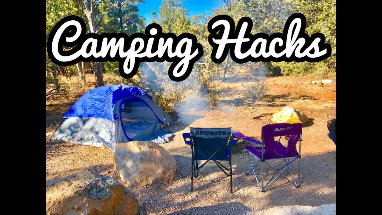 Camping Hacks: 3 Quick Tricks For Making Camping Easier - YouTube