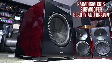 Best Looking Subwoofer Ever? Paradigm XR13 First Impressions