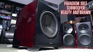 Full Best Looking Subwoofer Ever Paradigm XR13 First Impressions Update