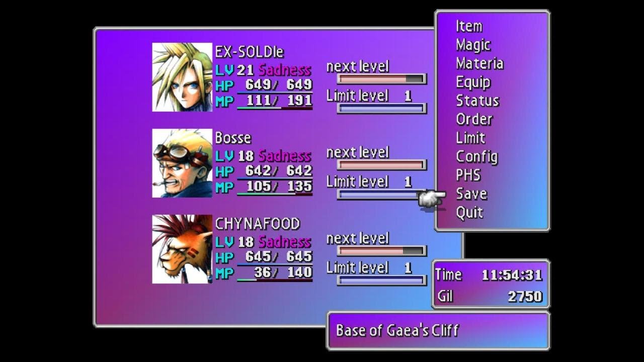 FFVII Lowest Lvl Possible Challenge Part 16 Alexander Circlets and Elixirs