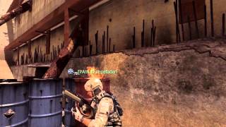 MW3 -  Ridiculous Spawns in Infected (Hilarious Kill)