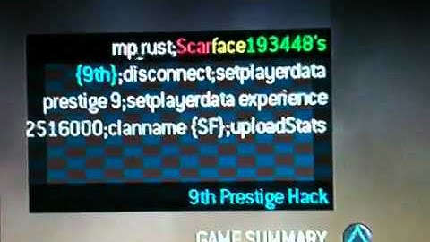 Scarface193448 Prestige 9 infection