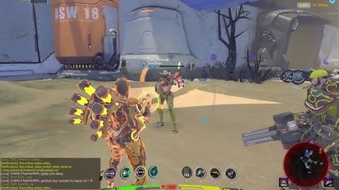 Healing weapons bug - Firefall