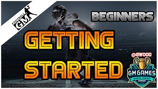 Football GM 🏈 Getting Started! Beginner Tips | From TheRealGWood FBGM Tutorial screenshot 1