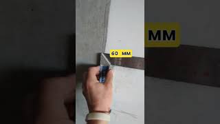 Как сделать прямой угол⚒️ #kurator  #маячки #штукатурка