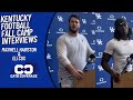 Kentucky Football Fall Camp Interviews - Post Scrimmage #2 - Maxwell Hairston &amp; Eli Cox (08-17-2024)
