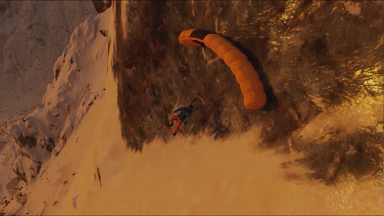 10/10 Steep Base Jump YouTube