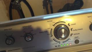 How to put Maytag Washer into Diagnostic mode and run a test cycle. Washing machine. Whirlpool Amana