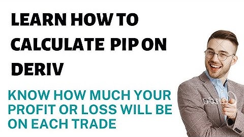 How to calculate your profit or loss on deriv. Pip calculator for synthetic Indices. #trade #vix75