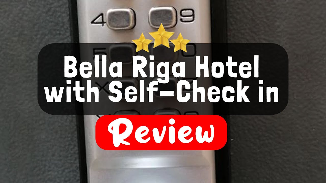 Bella Riga Bella Riga Hotel with Self-Check in - Is this Hotel Worth It? - YouTube