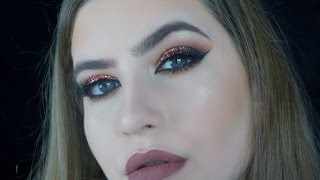 Prom Makeup Tutorial 2016 | Rose Gold Glitter