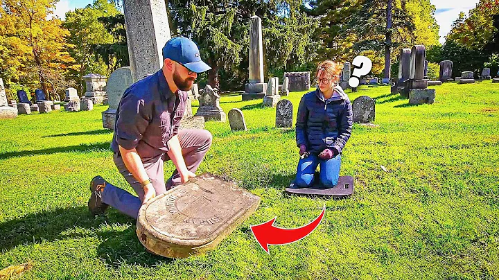 Saving the Fallen Headstone of Susan Lyndon Beards...