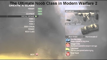 Modern Warfare 2: Ultimate Noob Class