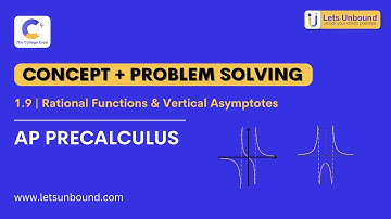 AP Precalculus | 1.9 | Rational Functions & Vertical Asymptotes