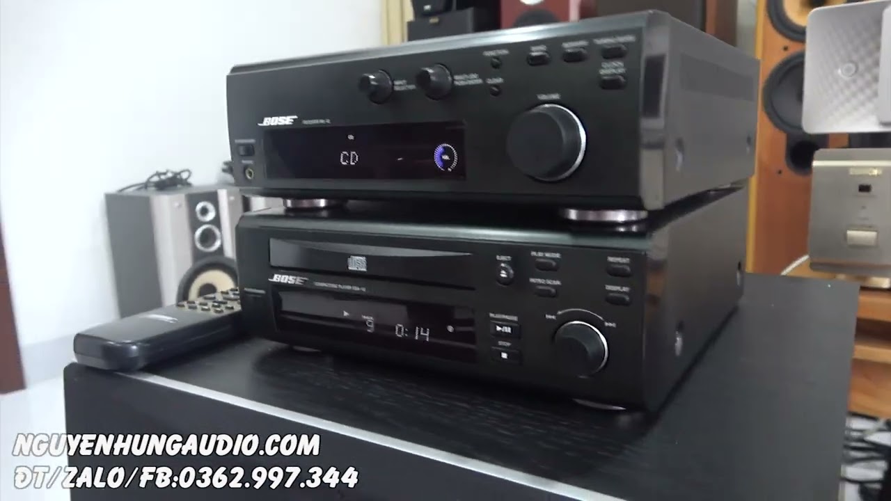 BOSE RA-12./BOSE　CDA-12セット出品　完動品　Youtube BOSE RA-12./BOSE CDA-12セット出品 完動品 Youtube Junk BOSE CD
