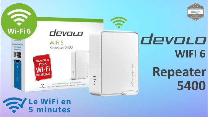 Devolo Répéteur WiFi 6 5400 - Répéteur Wi-Fi Devolo AG sur
