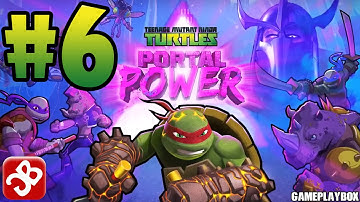 TMNT - Portal Power - FROST WORLD COMPLETE  - iOS/Android - Gameplay Video - Part 6