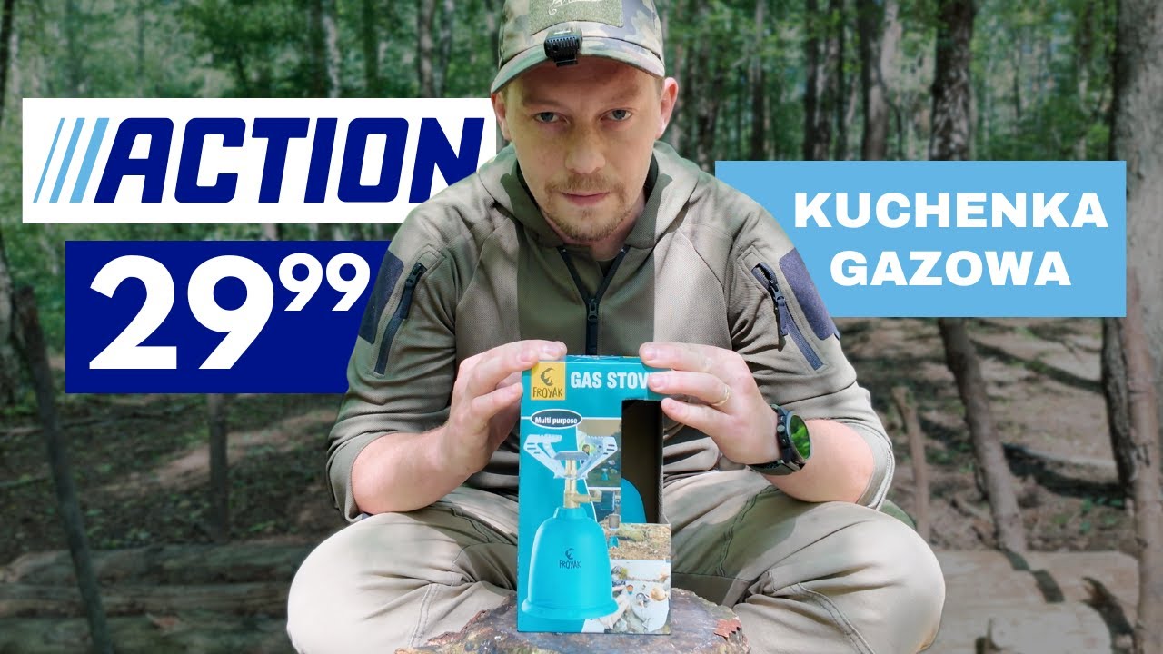 Kuchenka Turystyczna z ACTION za 30 PLN
