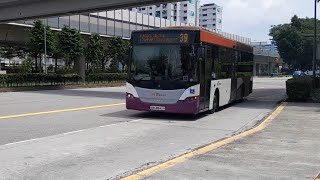 (Advertisement Removed) SBS8840R(BNDEP 31) On Service 39 At Yishun Avenue 2