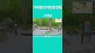 가리왕산자연휴양림 캠핑장 영상