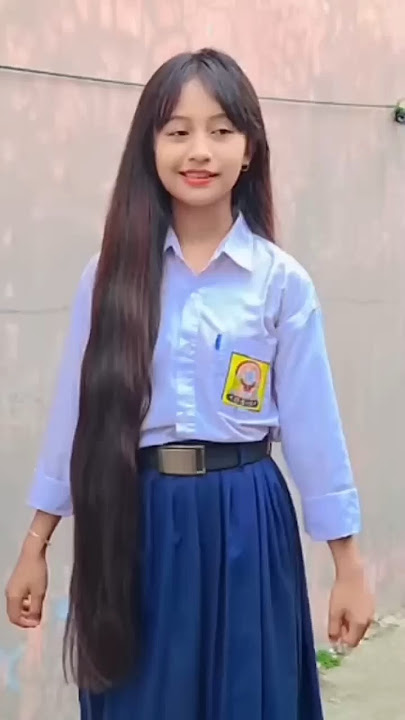 Rambutnya panjang banget #shortvideo