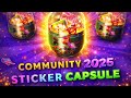 OPENING THE COMMUNITY 2025 STICKER CAPSULE ON SKINCLUB! (SkinClub)