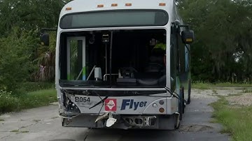 5 hospitalized after crash involving a JTA bus