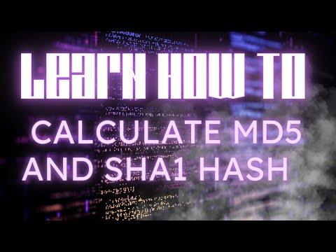 Learn How To Calculate MD5 And SHA1 Hash Values With Free HashMyFiles Software