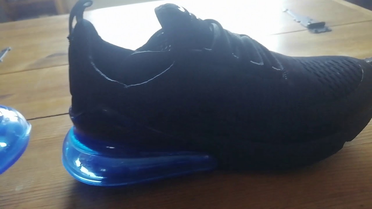 air max 270 noir et bleu turquoise