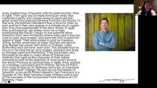 Regional Profile: West Sonoma Coast with Andy Peay