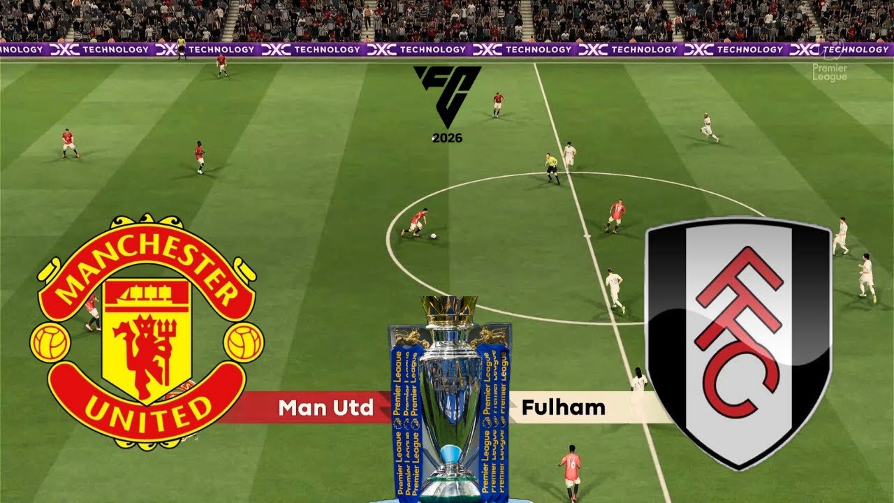 🔴 LIVE | Manchester United vs Fulham | PL 25/26 | FC 26 Match Simulation