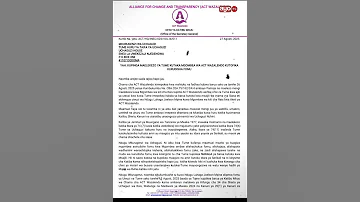 INEC YAMZUIA MPINA KURUDISHA FOMU YA UGOMBEA URAIS ACT 