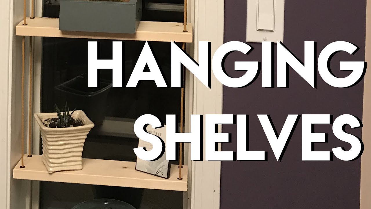 Ladder Rope Shelf Rope Ladder Shelves - YouTube