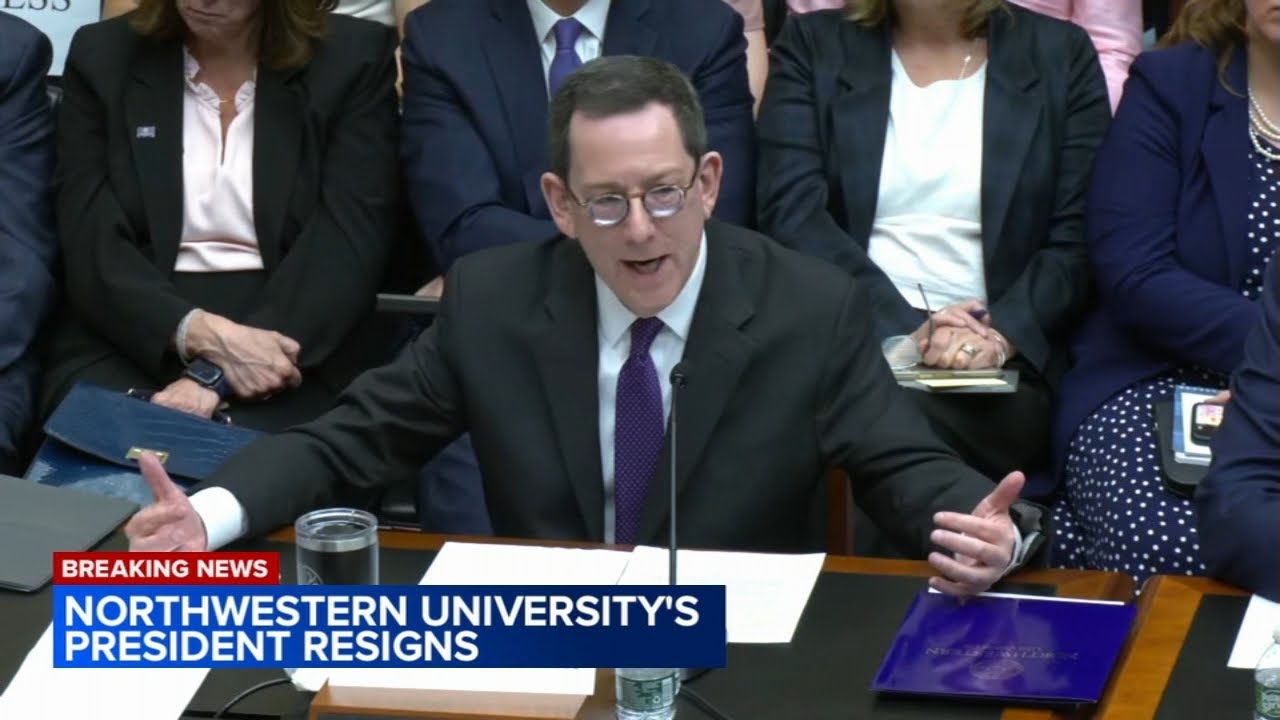 Northwestern President Michael Schill resigns