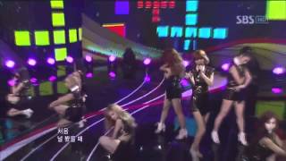 AFTER SCHOOL - Shampoo Inkigayo sbs popular song 20110508