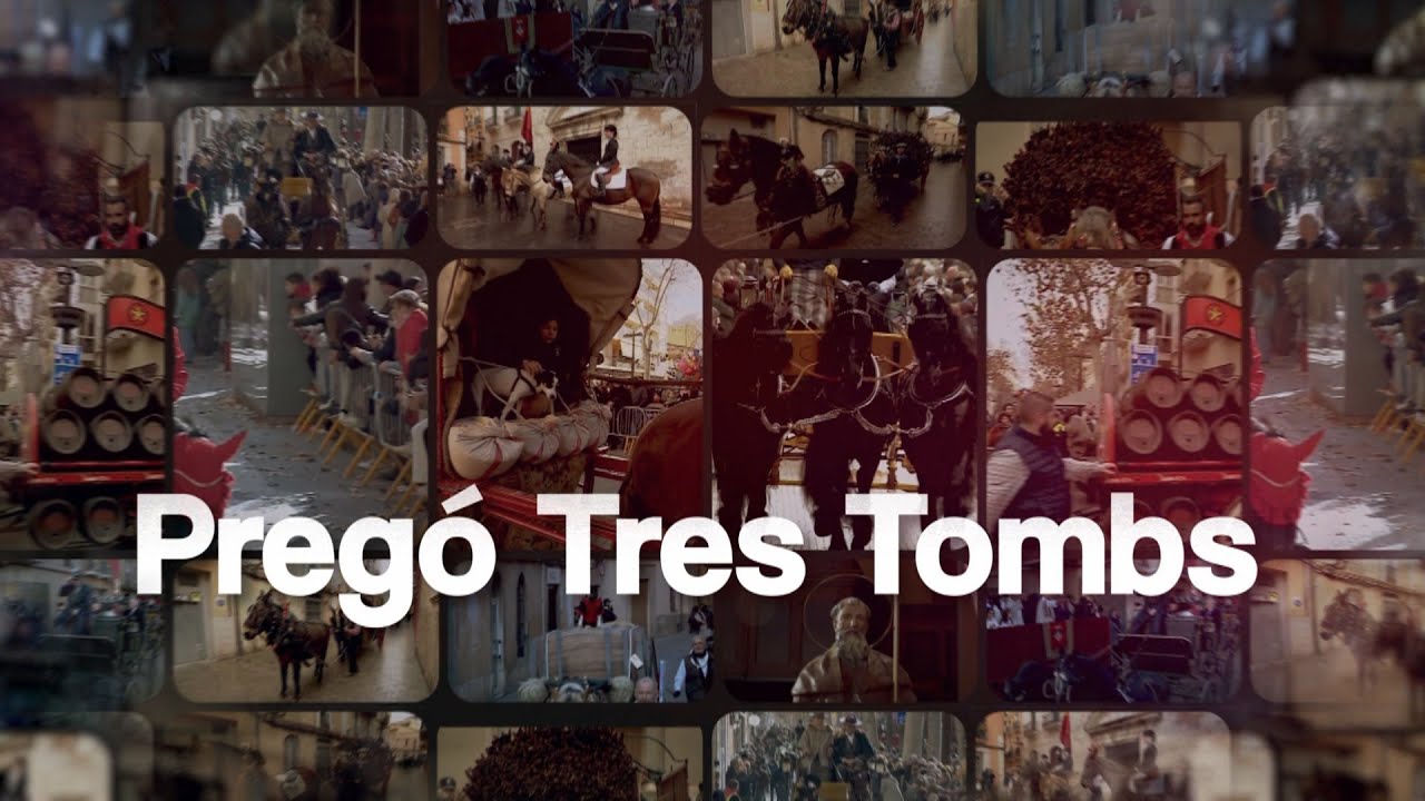 El pregó dels Tres Tombs a Vilanova