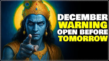 Krishna’s 10 Urgent Warnings for December Do NOT Ignore This | Krishna Message Today