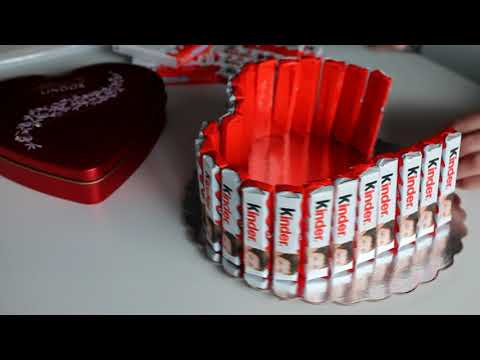 Видео: Как да направите сърце от бонбони
