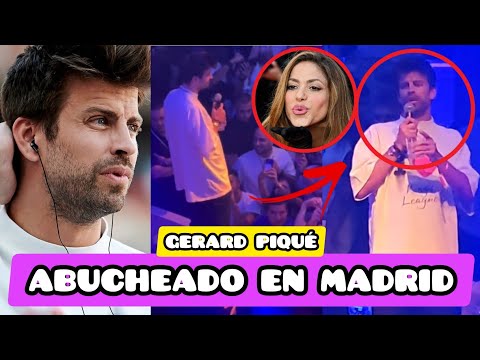 💥PIQUÉ ABUCHEADO En La Fiesta De La Kings League En Madrid Fanáticos  Corearon "SHAKIRA SHAKIRA"