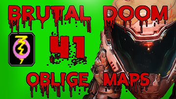 Brutal Doom Oblige Maps #41 *1440p 60fps*